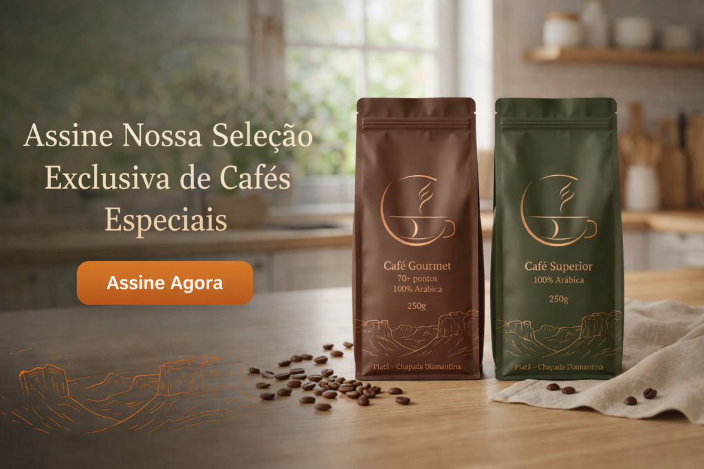 banner de assinatura de café
