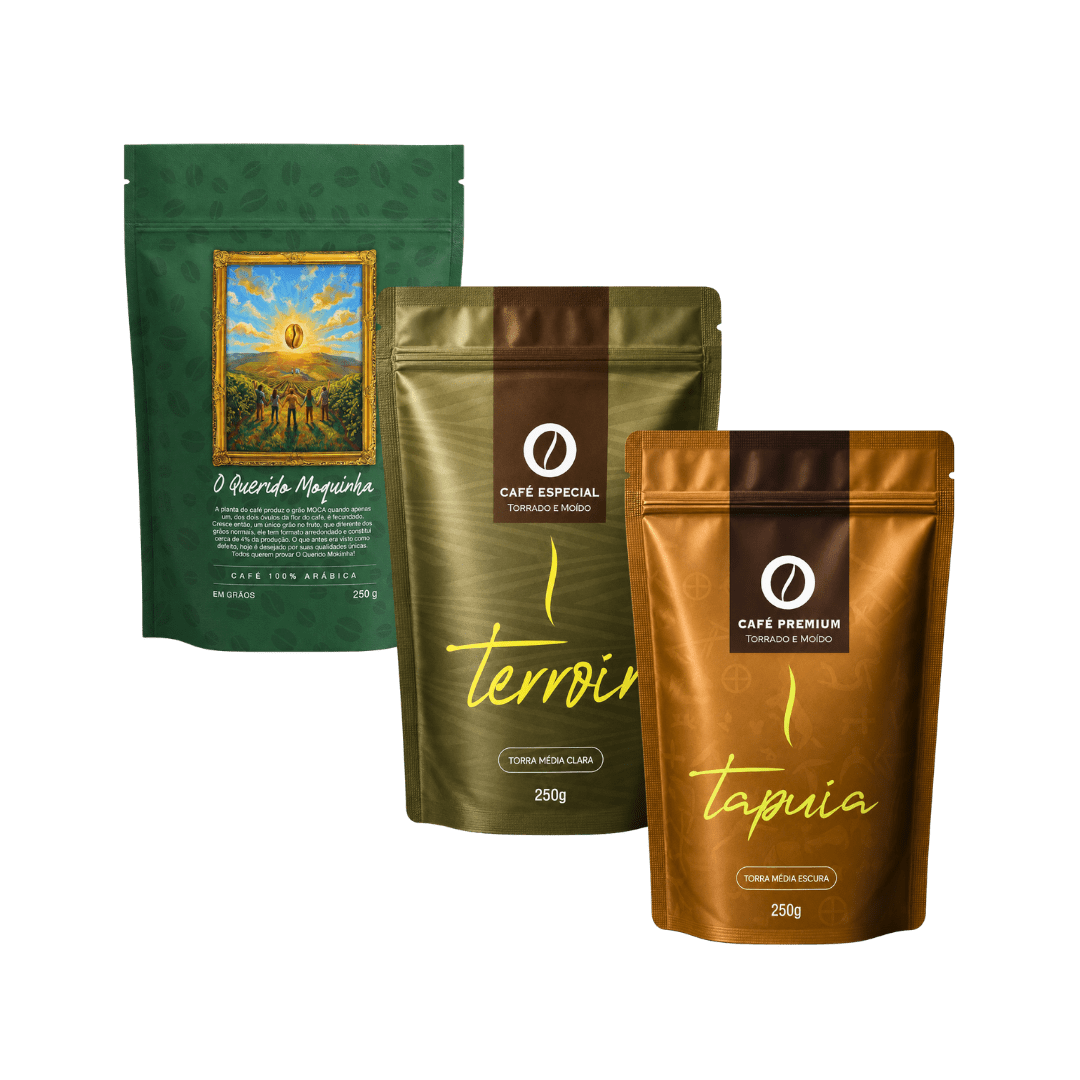 Kit de cafés especiais da Cotidiano Cafés Especiais