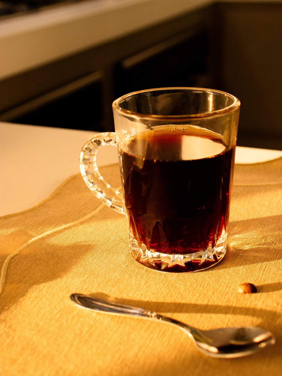 Xícara de café coado da Cotidiano Cafés Especiais